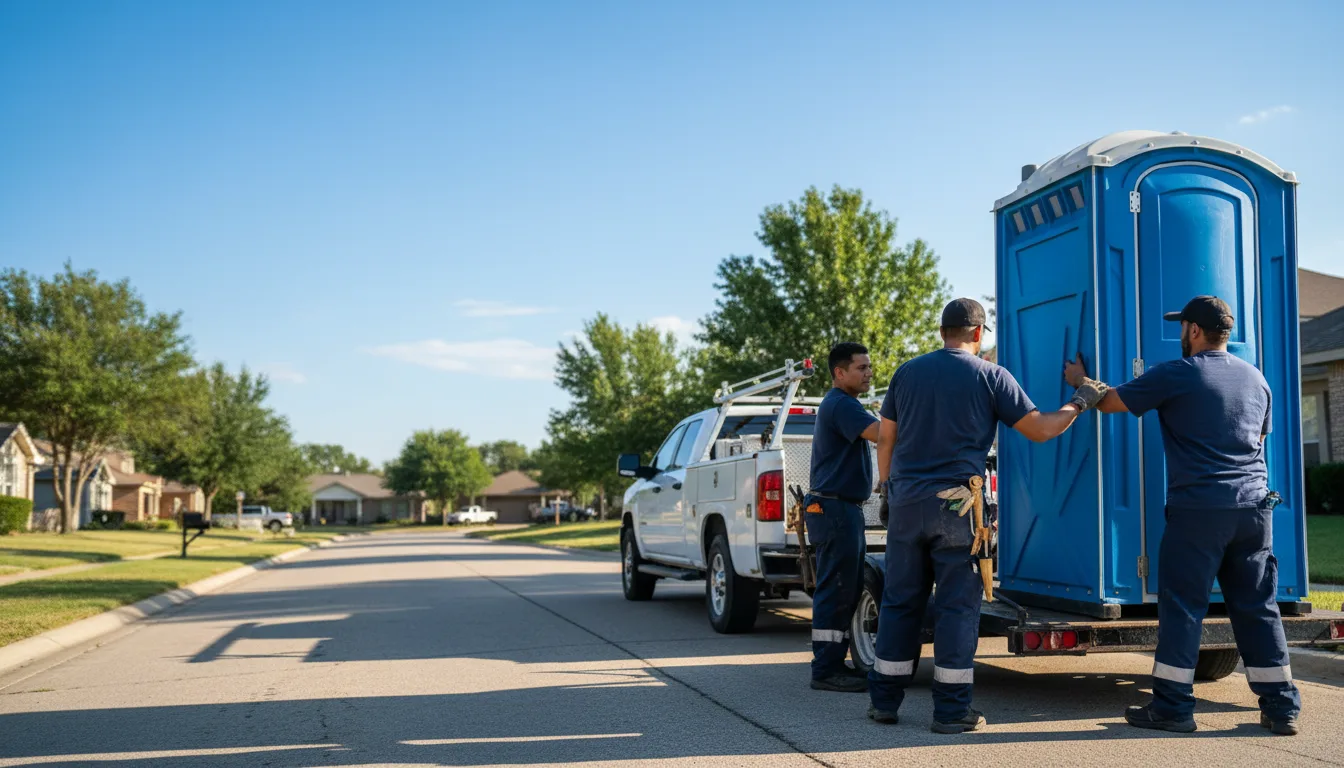 Portable Toilet Rental in Northwood, ND near me